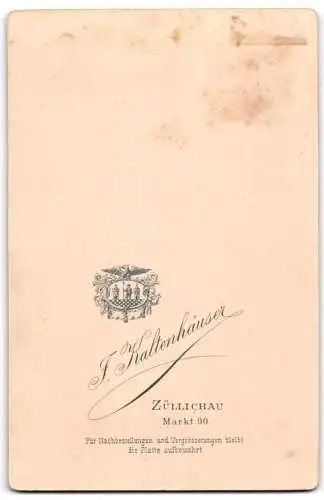 Fotografie J. Kaltenhäuser, Züllichau, Markt 90, Portrait eines eleganten Paares