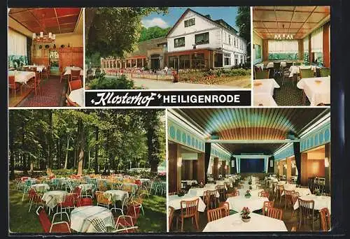 AK Heiligenrode / Bremen, Klosterhof, Aussenansicht, Innenansichten, Blick auf Terrasse