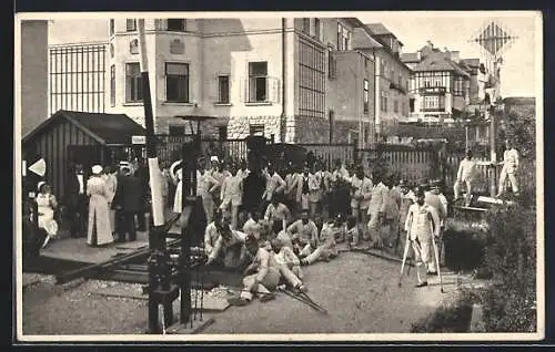 AK Wien, Genesungsheim für kriegsverletzte Eisenbahner, Hohenwartplatz 5 /6