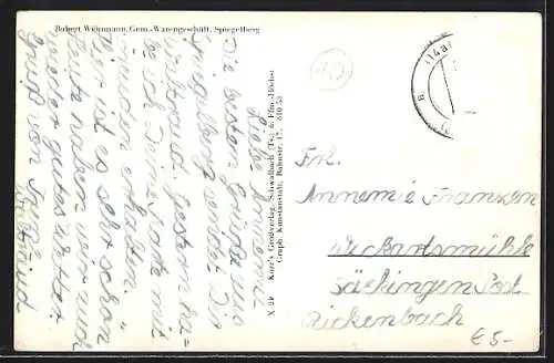 AK Spiegelberg / Württ., Ortsansicht