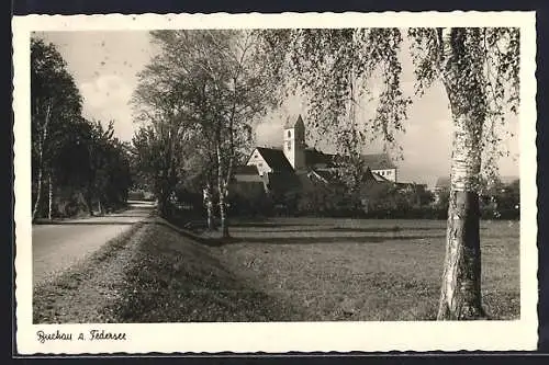 AK Buchau / Federsee, Ortsansicht