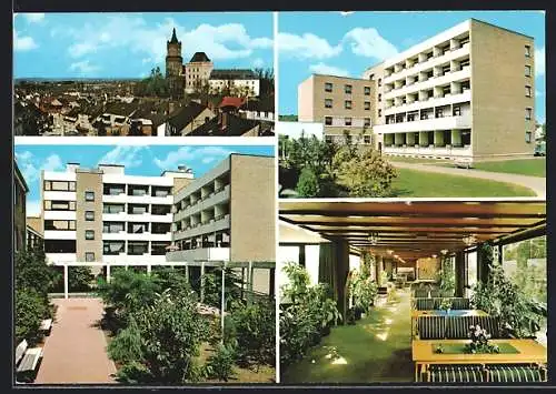 AK Kleve / Rhein, Franziskus-Haus, Teilansicht der Ortschaft, Spyckstrasse 68