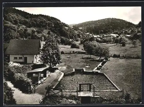 AK Lautenbach im Murgtal, Gasthof-Pension Sonne, Bes. Gustav Göhring, Aussenansicht