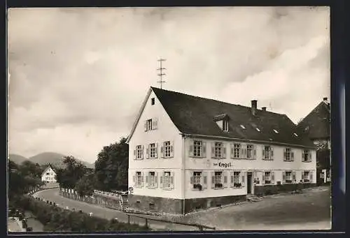 AK Michelbach /Murgtal, Gasthaus und Pension zum Engel, Bes. Roland Herm