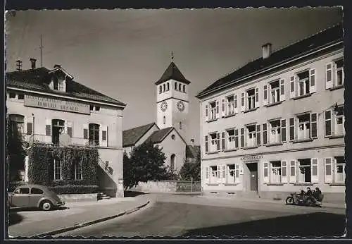 AK Grünstadt a. d. Weinstrasse, Amtsgericht mit kathol. Kirche