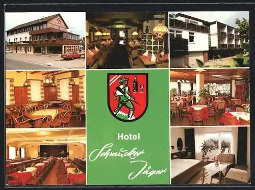 AK Hann.-Münden, Hotel-Restaurant Schmucker Jäger, Bes. Fr. u. G. Busch