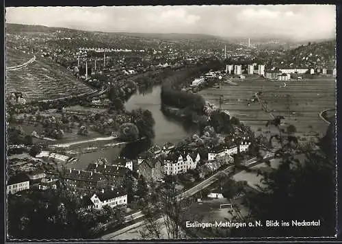 AK Esslingen-Mettingen, Blick ins Neckartal