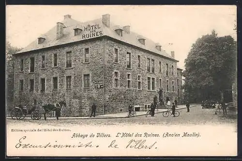 AK Villers-la-Ville, Abbaye de Villers, L`Hôtel des Ruines