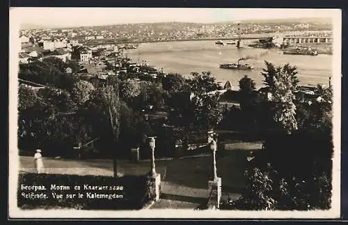 AK Belgrade, Vue sur le Kalemegdan