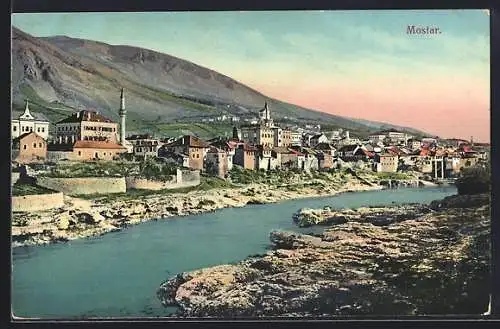 AK Mostar, Partie am Flussufer