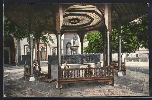 AK Sarajevo, Begova-Moschee, Brunnen