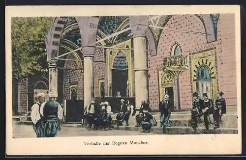 AK Sarajevo, Vorhalle der Begova-Moschee