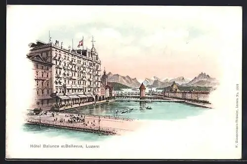 AK Luzern, Hotel Balance et Bellevue