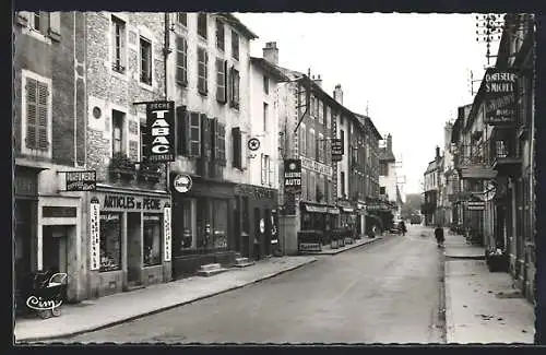 AK Tournus, Rue Jean-Jaurès, Strassenpartie