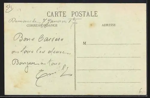 AK Tonnoy, Rue de l` Eglise, Rue de l` Atre