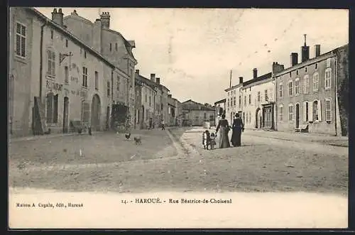 AK Haroue, Rue Beatrice-de-Choiseul