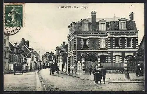 AK Argentan, Rue du Beigle