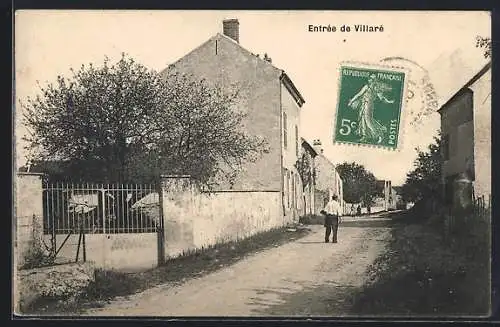 AK Villaré, Entrée de Villaré