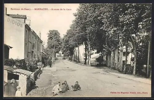 AK Marbache, Avenue de la Gare