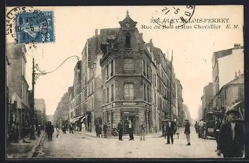 AK Levallois-Perret, Rue du Bois et Rue Chevallier