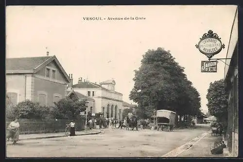 AK Vesoul, Avenue de la Gare