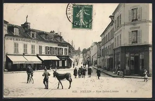 AK Melun, Rue Saint Liesne