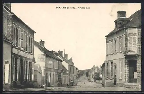 AK Douchy, Grande-Rue, Strassenpartie