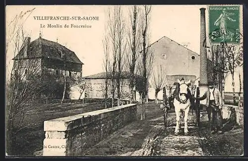 AK Villefranche-sur-Saone, Le Moulin de Foncraine