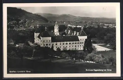 AK Graz, Blick auf Schloss Eggenberg