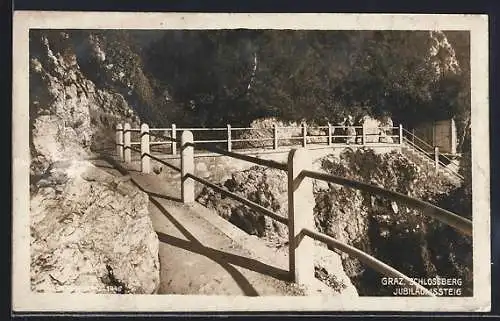 AK Graz, Jubiläumssteig am Schlossberg