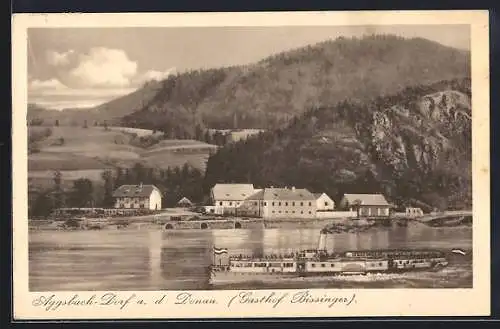 AK Aggsbach-Dorf a. d. Donau, Gasthof Bissingen