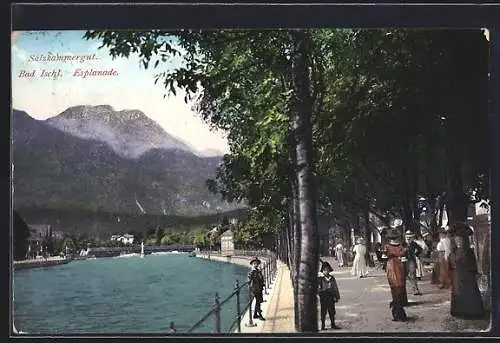 AK Bad Ischl, An der Esplanade