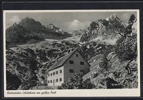 AK Prielschutzhaus, Hinterstoder-Schutzhaus am grossen Priel, Schutzhaus des deutschen Alpenvereins