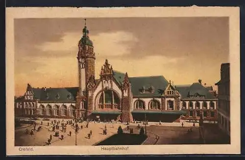 AK Krefeld, Der Hauptbahnhof