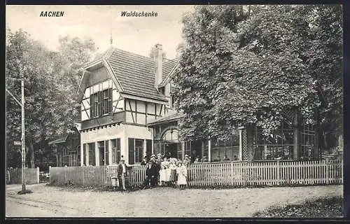 AK Aachen, Gasthaus Waldschenke