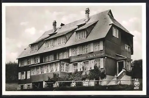 AK Falkau / Schwarzwald, Pension Villa Hosp