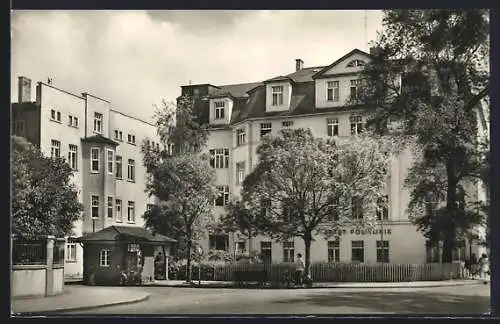 AK Apolda, Städtisches Krankenhaus und Poliklinik