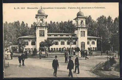 AK Marseille, Exposition coloniale 1906, Palais des Anciennes Colonies