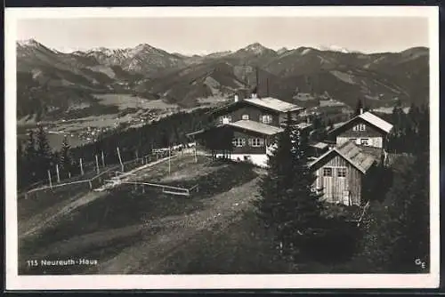 AK Neureut-Haus mit Blick auf die Umgebung