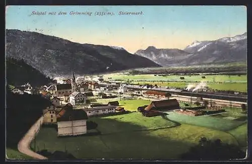 AK Selztal /Steiermark, Bahnhof und Grimming