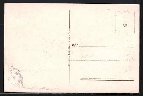 AK Amsterdam, Leidscheplein mit Strassenbahn