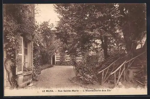 AK Le Mans, Rue Sainte-Marie, L`Hostellerie des Îs