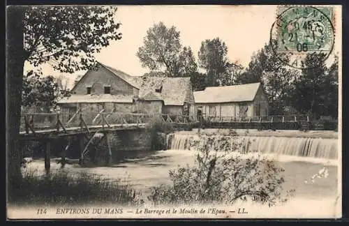 AK Le Mans, Le Barrage et le Moulin de l`Epau