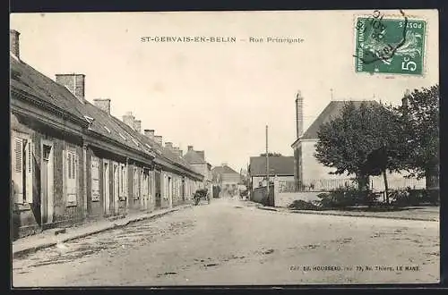 AK St-Gervais-en-Belin, Rue Principale