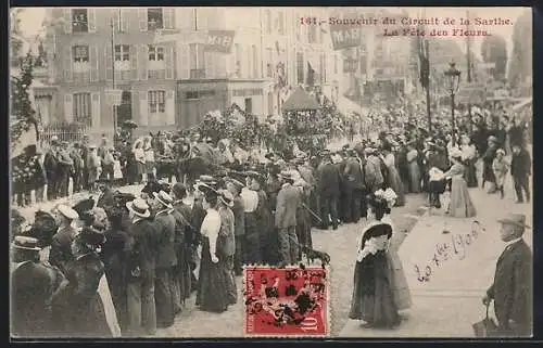 AK Sarthe, Souvenir du Circuit de la Sarthe, La Fête des Fleurs