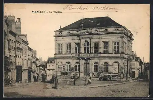 AK Mamers, Le Théâtre et rue animée