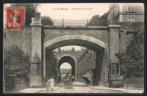 AK Le Mans, L`Entrée du Tunnel