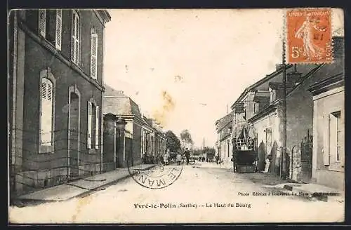 AK Yvré-le-Pôlin, Le Haut du Bourg