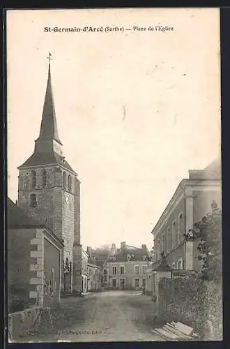 AK St-Germain-d`Arcé, Place de l`Église