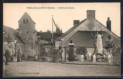 AK Pruillé-le-Chétif, Centre du Bourg